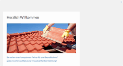 Desktop Screenshot of dachprofi-hesselbach.de